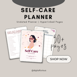 Self Care Planner