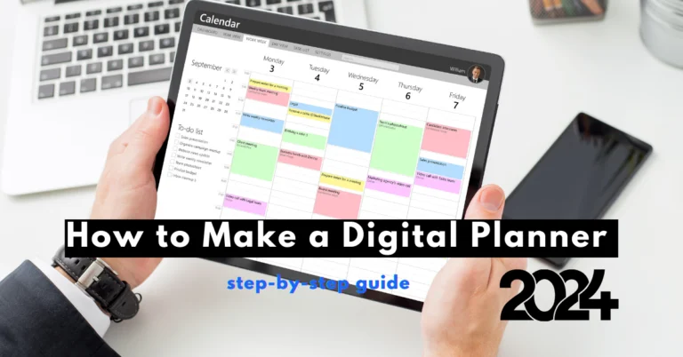 How to Make a Digital Planner